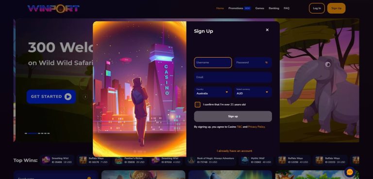Winport Casino Online Registration Guide Step by Step